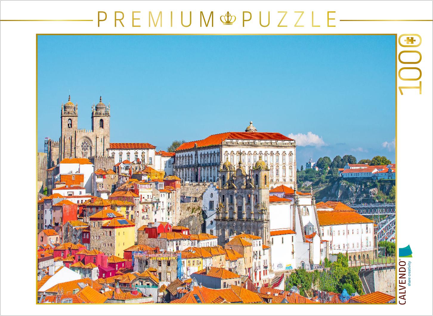 Blick auf die Kathedrale von Porto