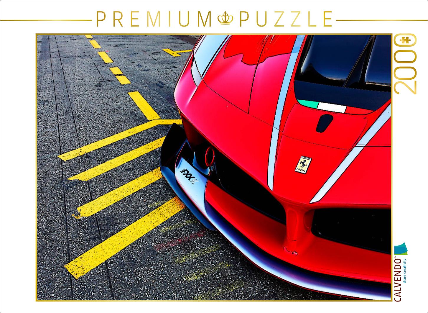 Ferrari Fxx auf der Rennstrecke