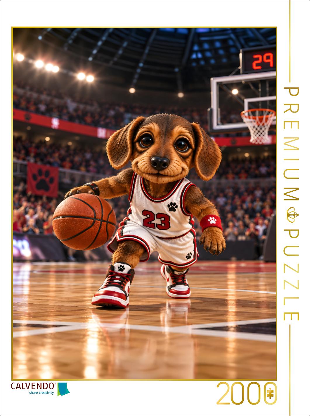 Dackel Lui – Basketball-Star