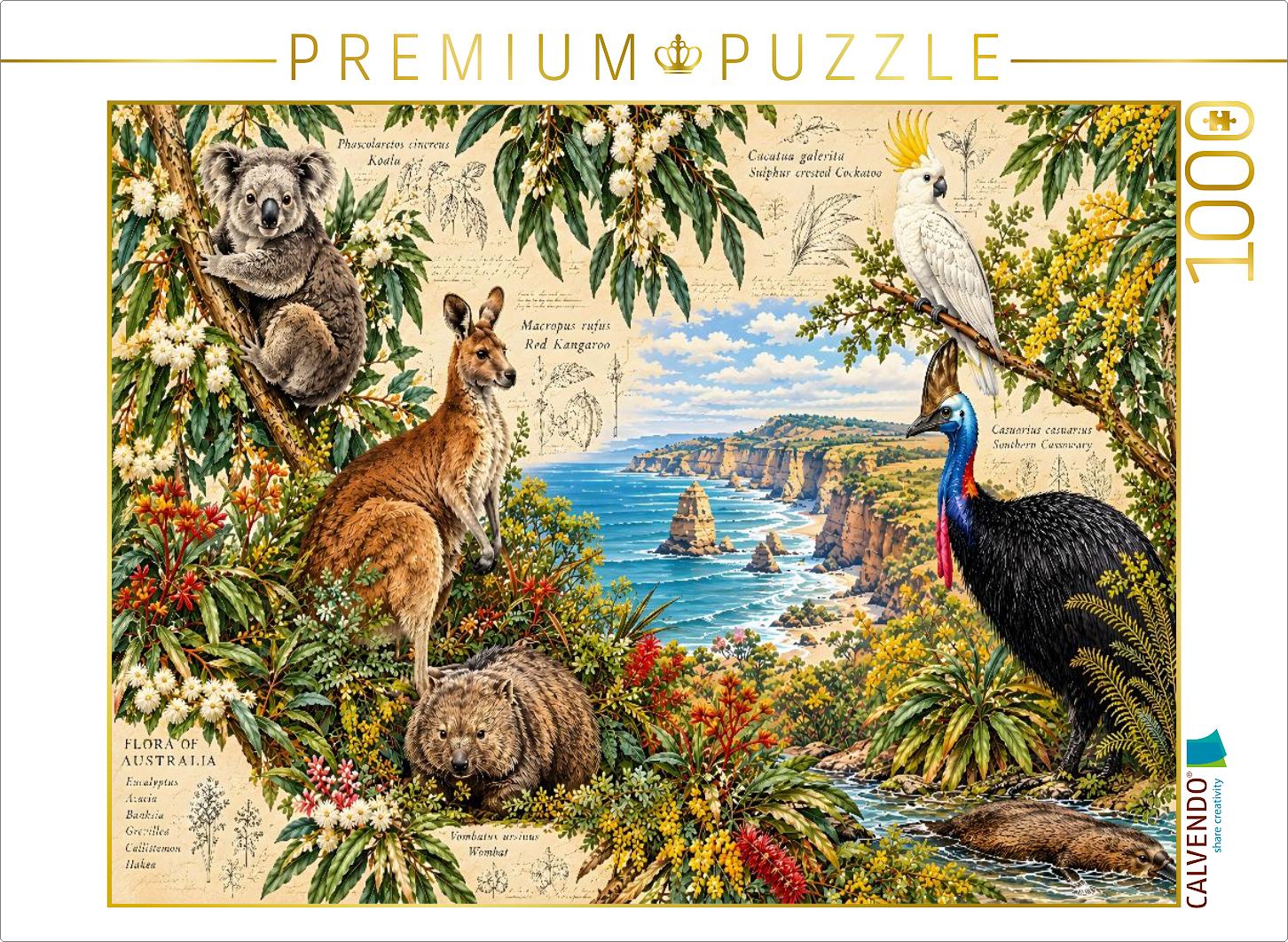 Naturhistorischer Atlas von Australien