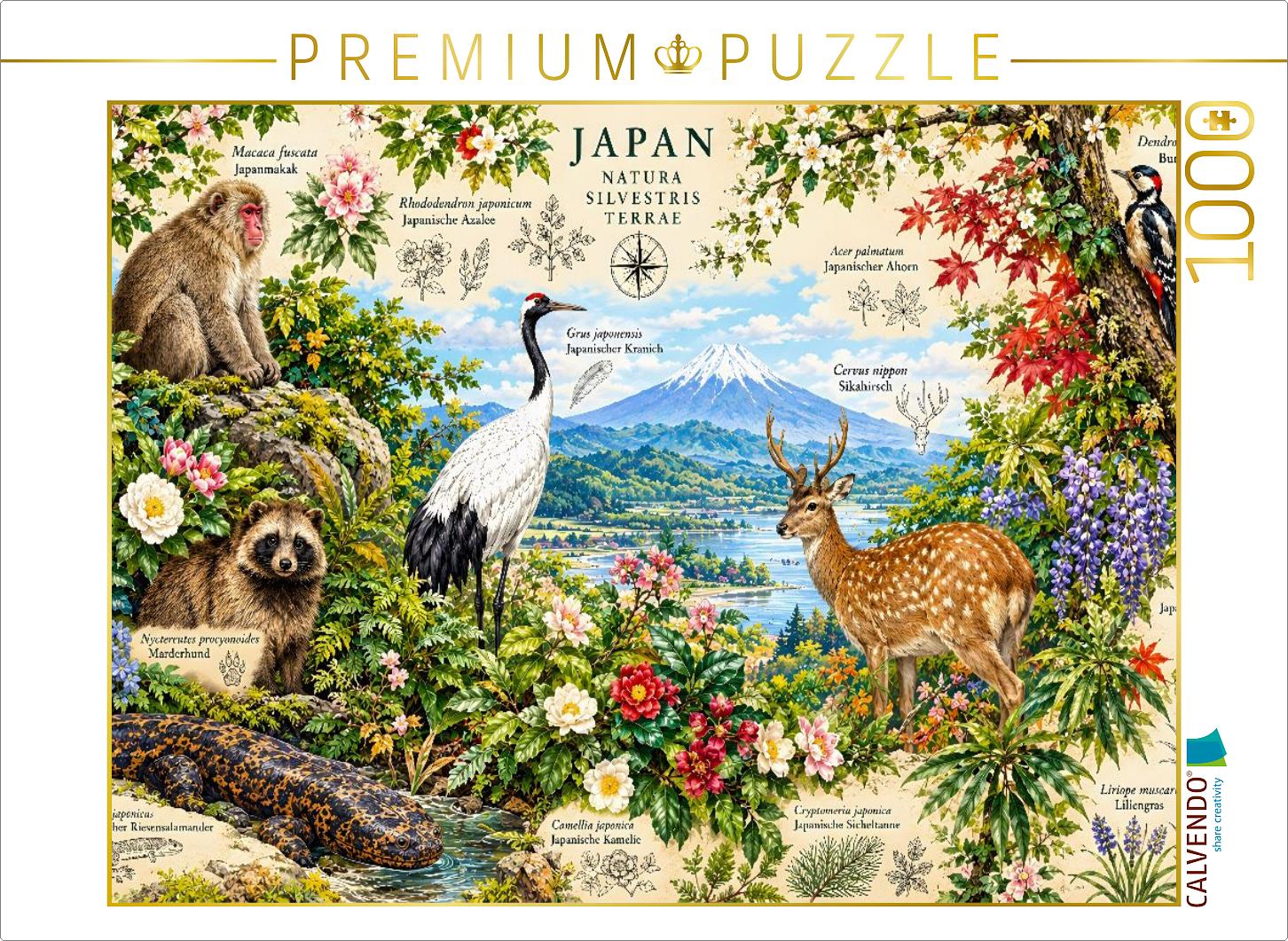Naturhistorischer Atlas von Japan