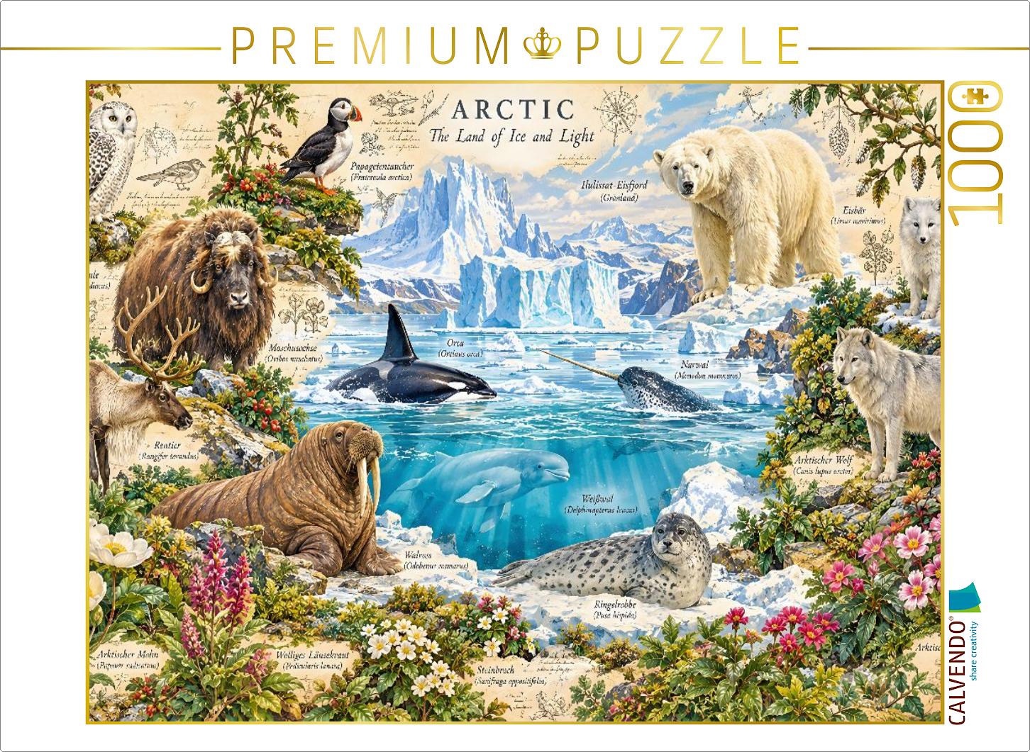 Naturhistorischer Atlas der Arktis