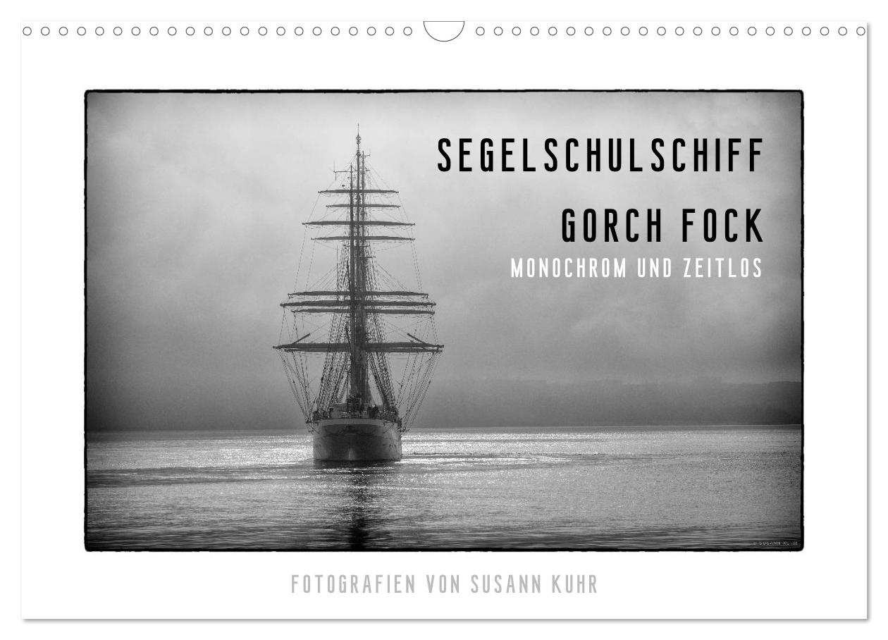 Gorch Fock - Monochrom und zeitlos
