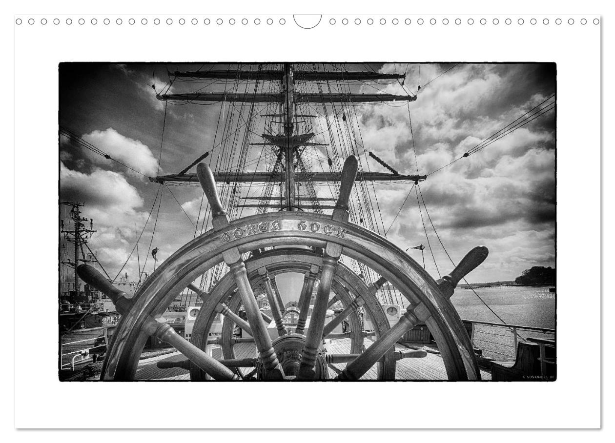 Gorch Fock - Monochrom und zeitlos