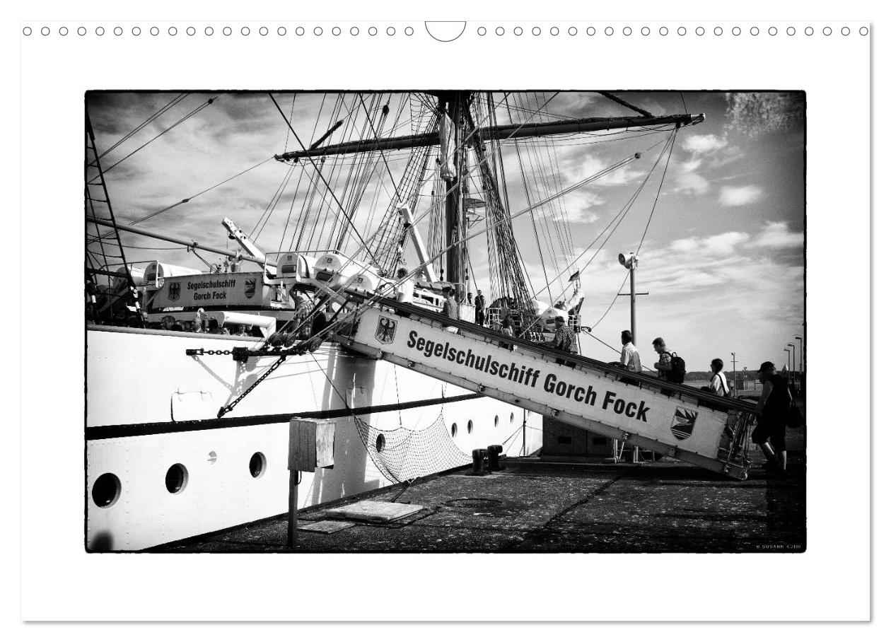 Gorch Fock - Monochrom und zeitlos