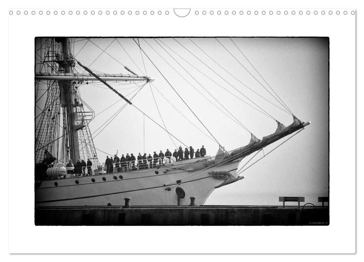 Gorch Fock - Monochrom und zeitlos