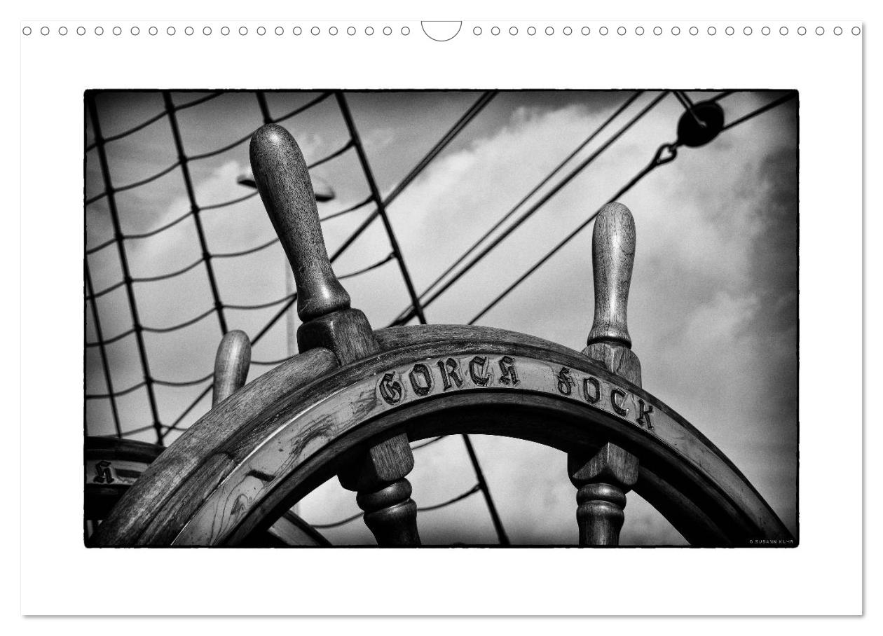 Gorch Fock - Monochrom und zeitlos