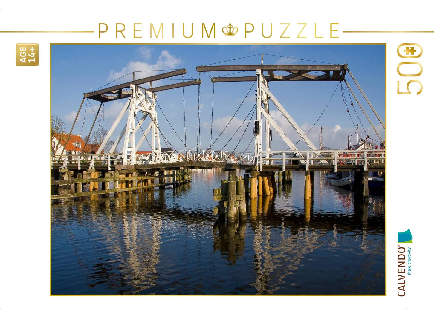 Holzklappbrücke in Wieck