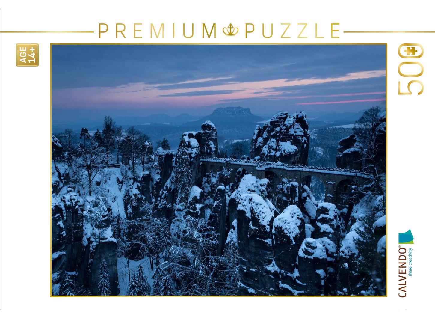 Winter an der Bastei