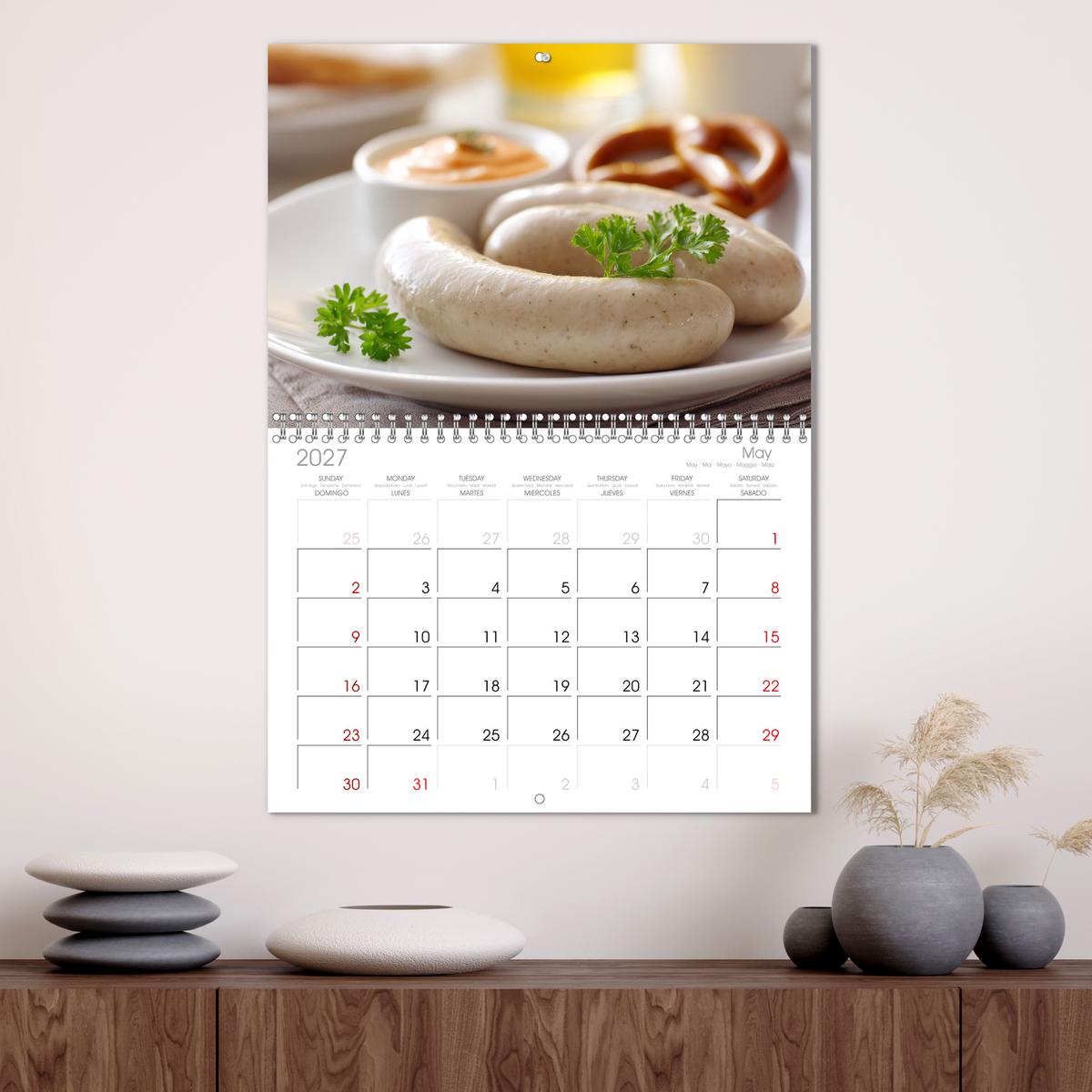 Bayrische Weißwurst - Traditioneller Küchenkalender für Genießer