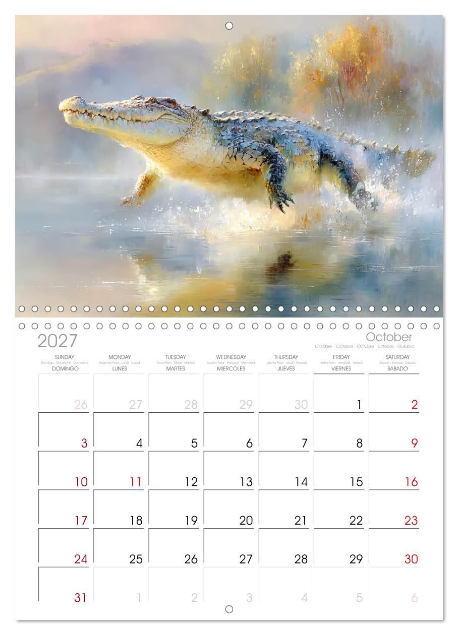 Krokodile. Stille Kraft irgendwo am Wasser