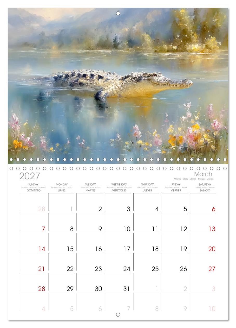 Krokodile. Stille Kraft irgendwo am Wasser