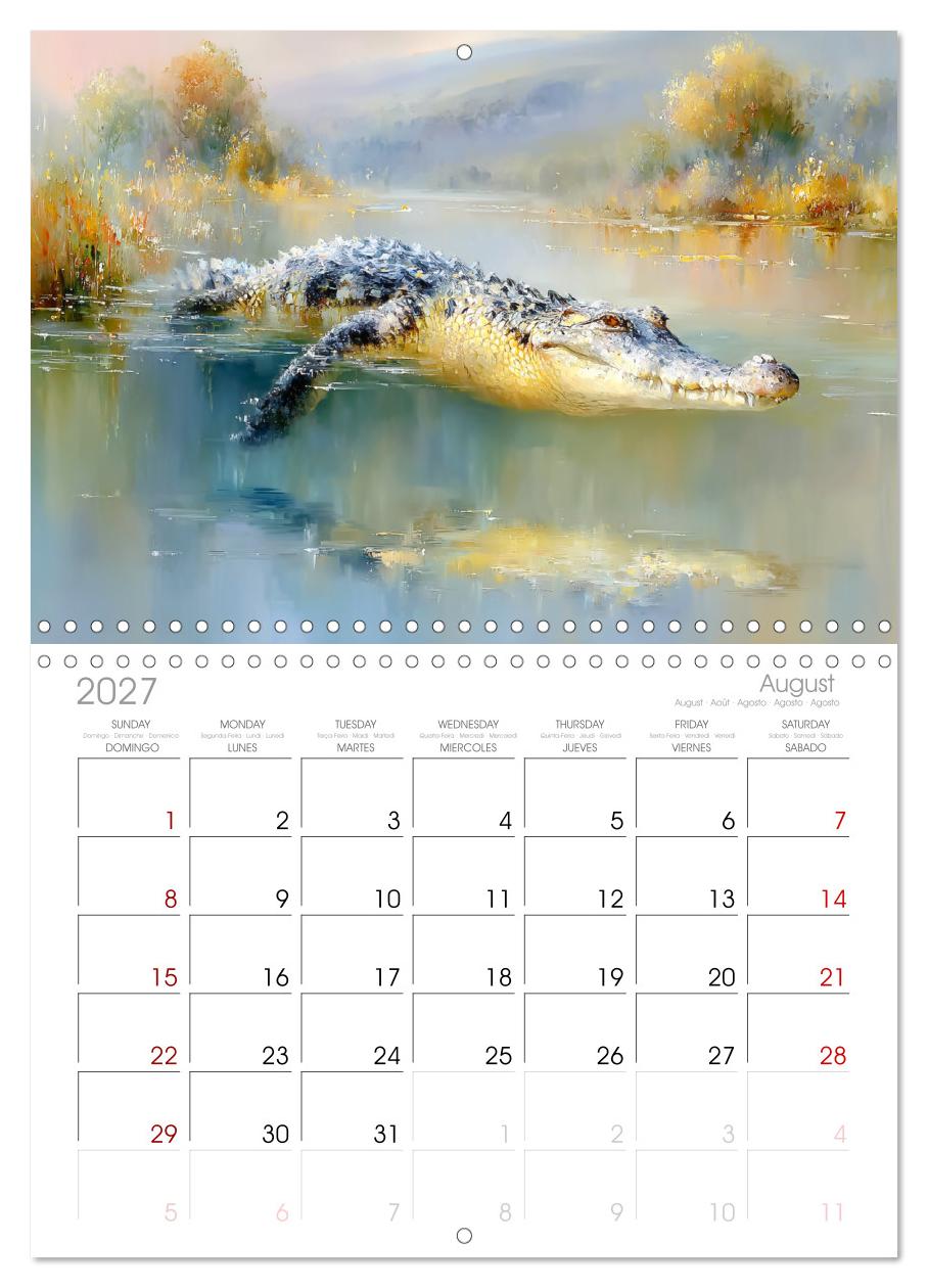 Krokodile. Stille Kraft irgendwo am Wasser