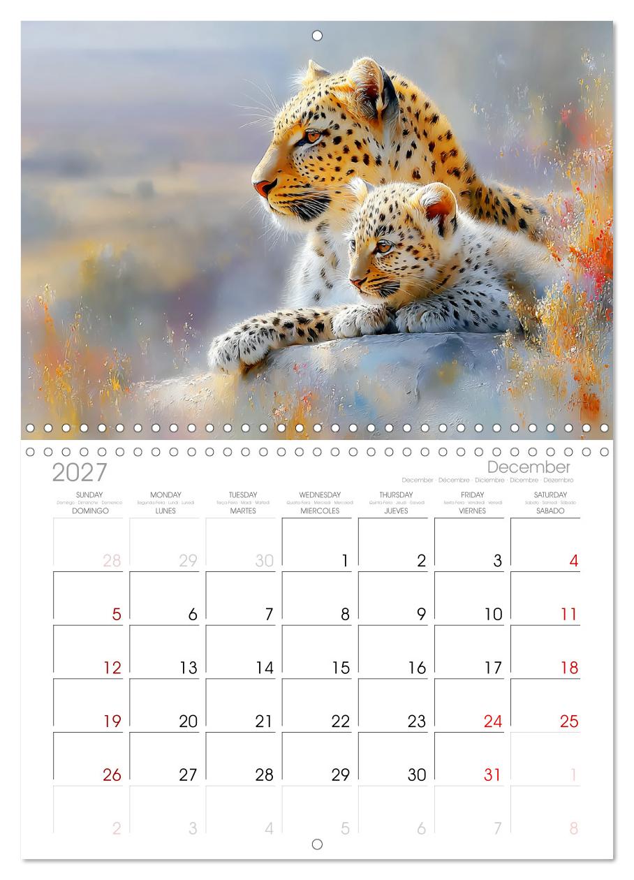 Leopardenkinder. Afrikas Katzenbabys im Licht der Natur