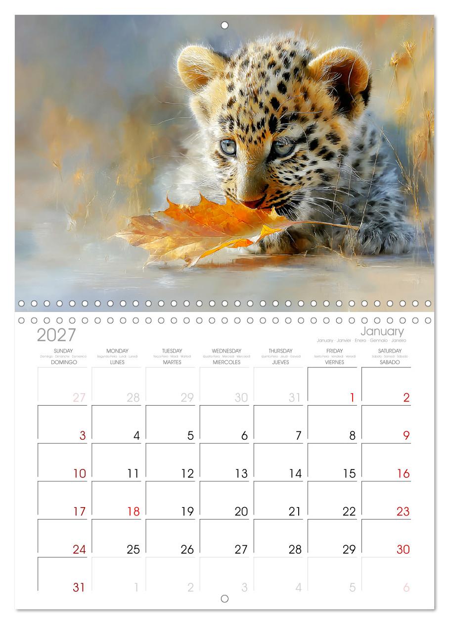 Leopardenkinder. Afrikas Katzenbabys im Licht der Natur