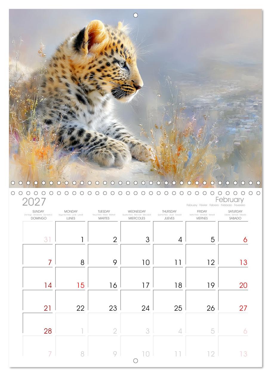 Leopardenkinder. Afrikas Katzenbabys im Licht der Natur