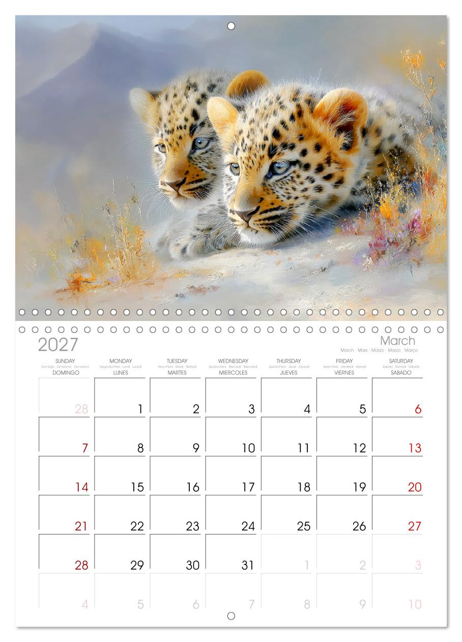 Leopardenkinder. Afrikas Katzenbabys im Licht der Natur