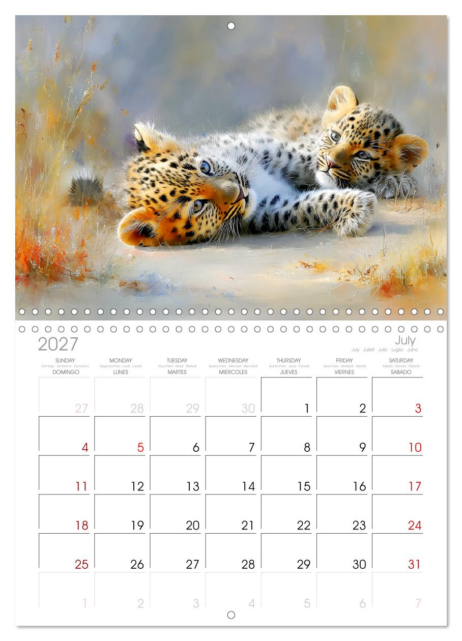 Leopardenkinder. Afrikas Katzenbabys im Licht der Natur