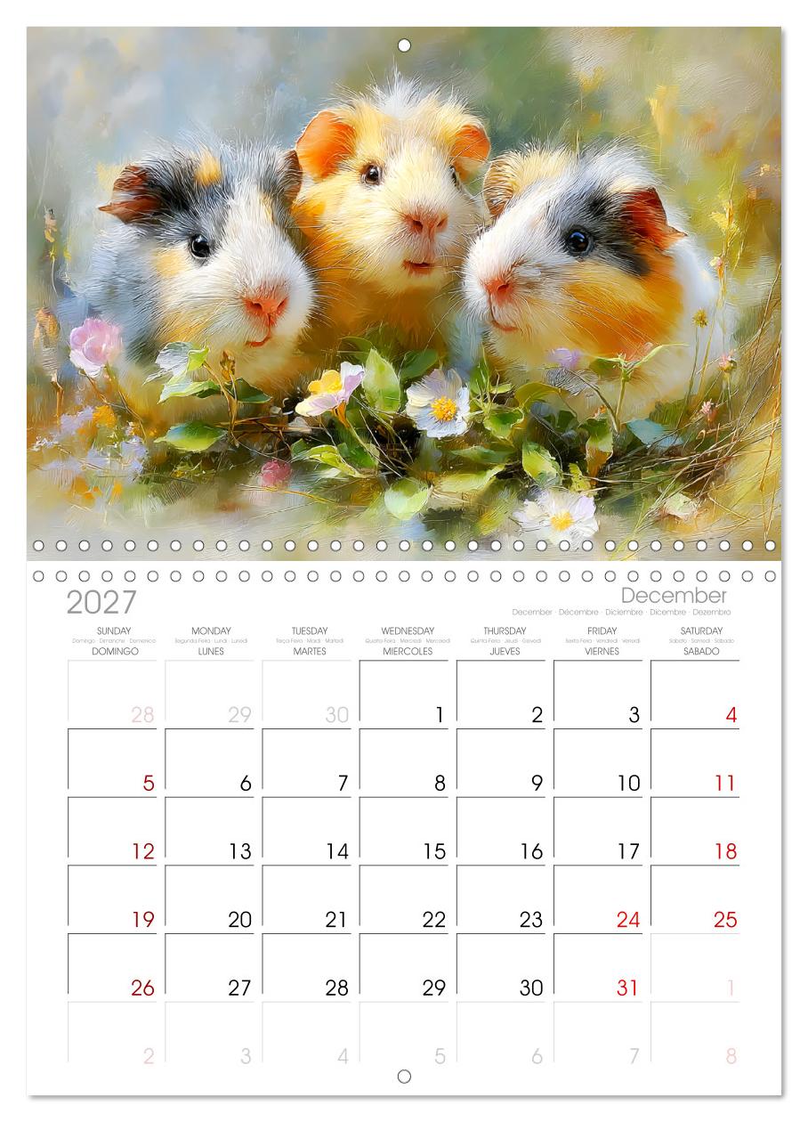 Meerschweinchen. Bezauberndes Gartenglück