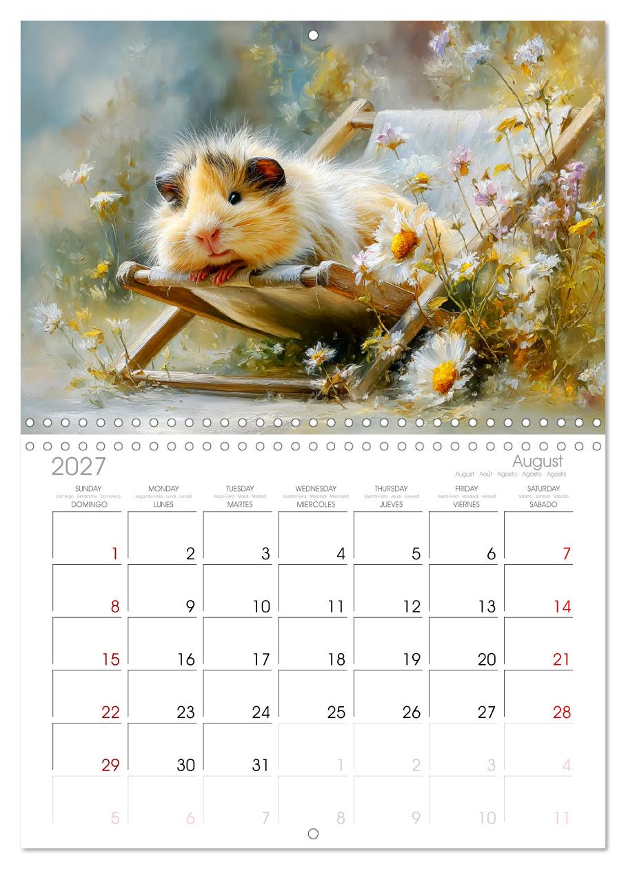 Meerschweinchen. Bezauberndes Gartenglück