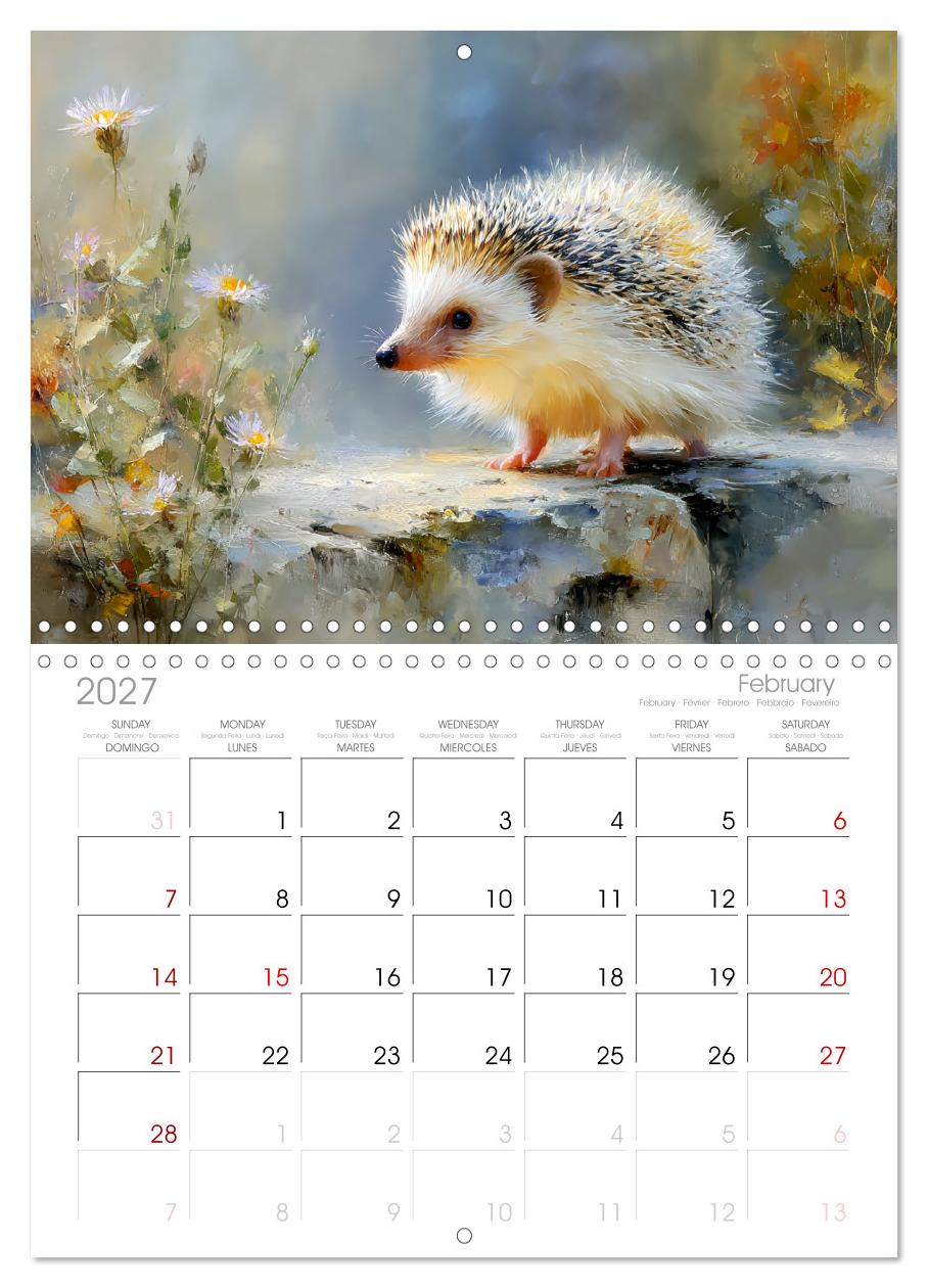 Igel. Kleine Glücksbringer im Garten