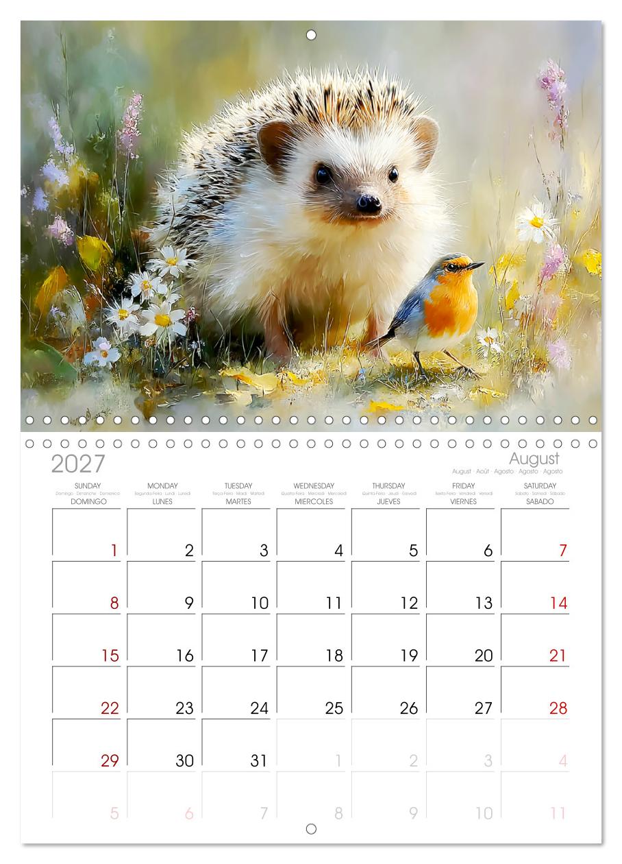 Igel. Kleine Glücksbringer im Garten