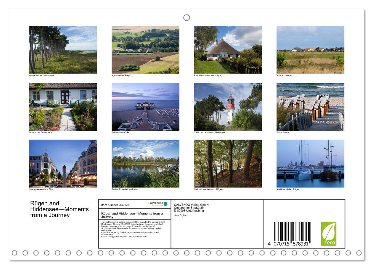 Rügen und Hiddensee - Momente einer Reise