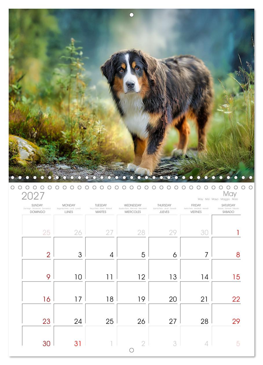Stolz und Sanftmut - Berner Sennenhunde