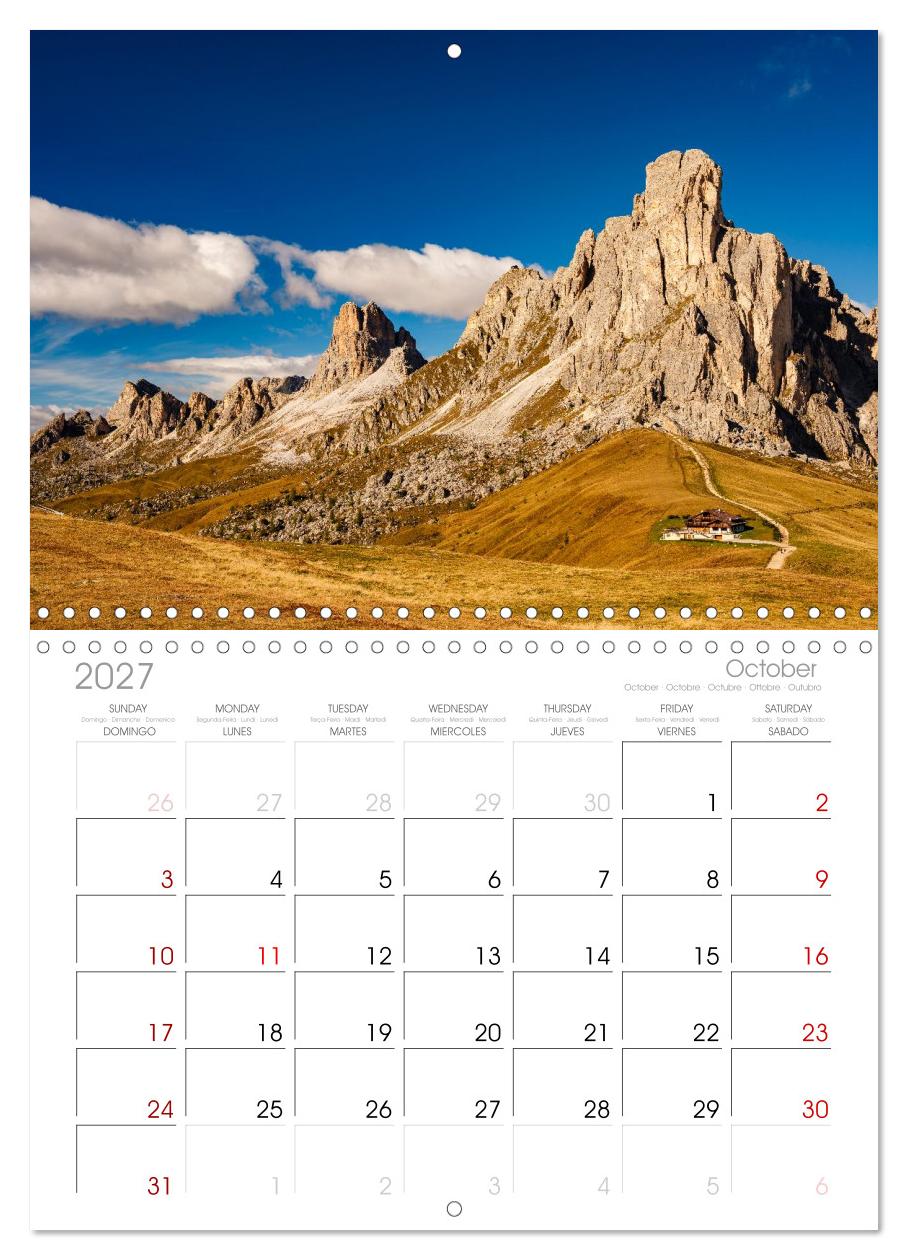 Leuchtende Dolomiten