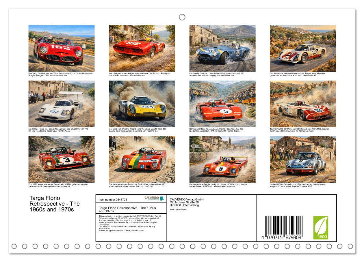 Rückblick Targa Florio - Die 1960er und 1970er Jahre