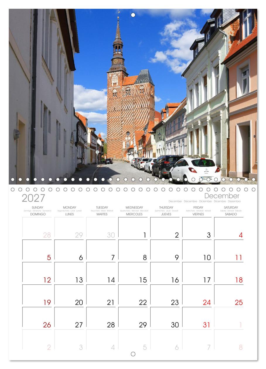 Tangermünde - Backstein und Elbe