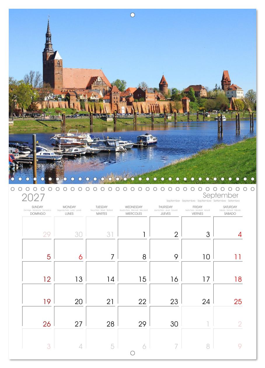 Tangermünde - Backstein und Elbe