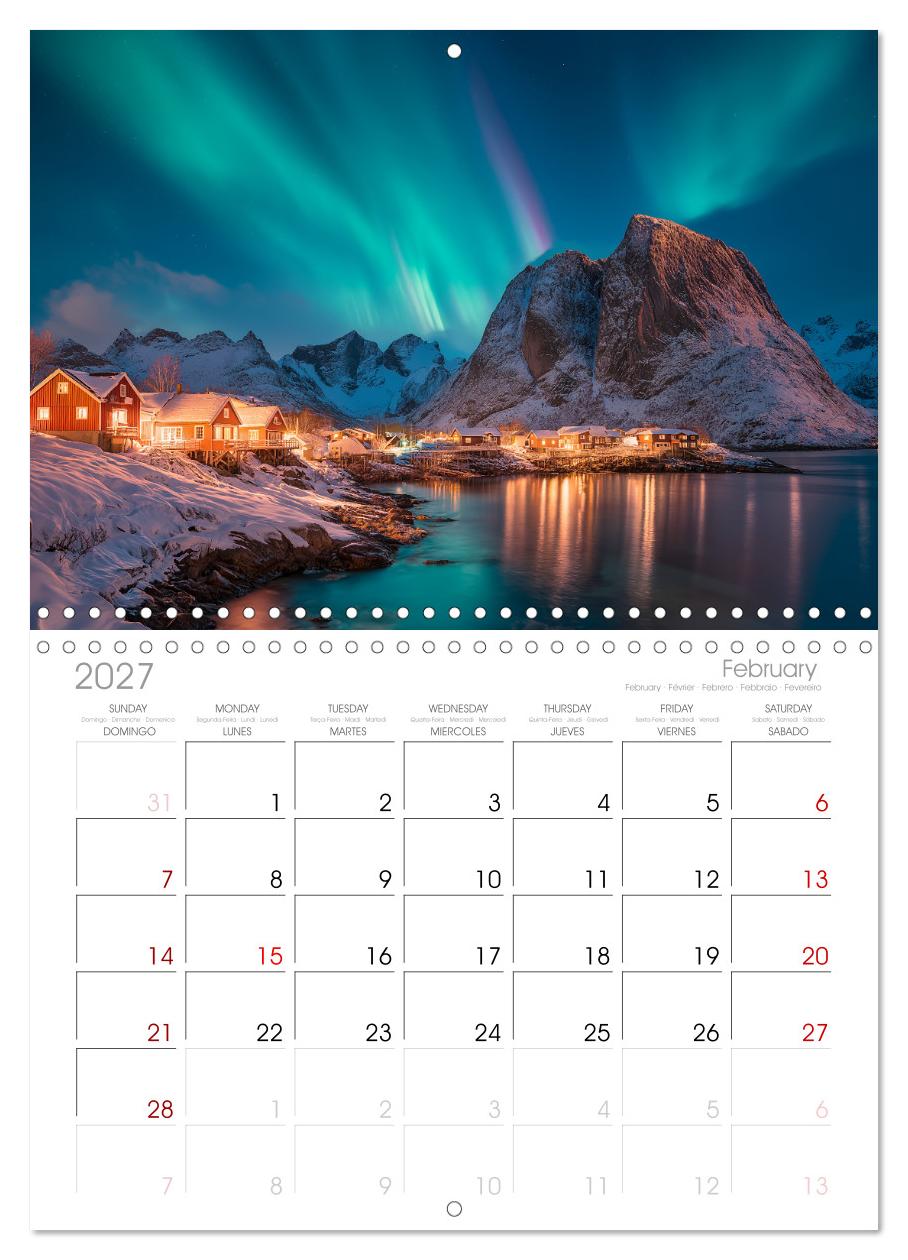 Nordlichtzauber Norwegen