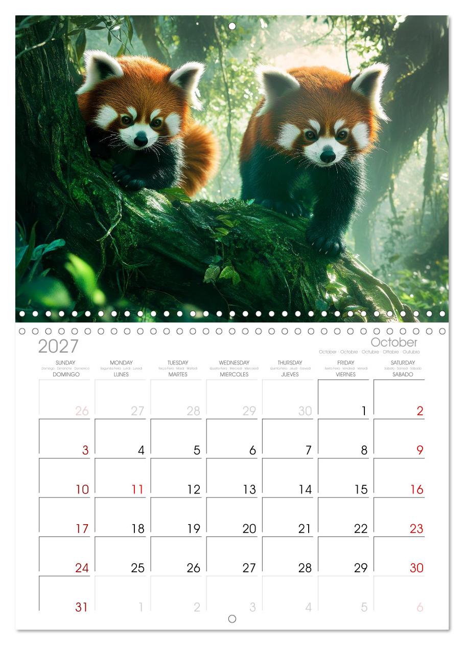Rote Pandas - Himalayas sanfte Bewohner