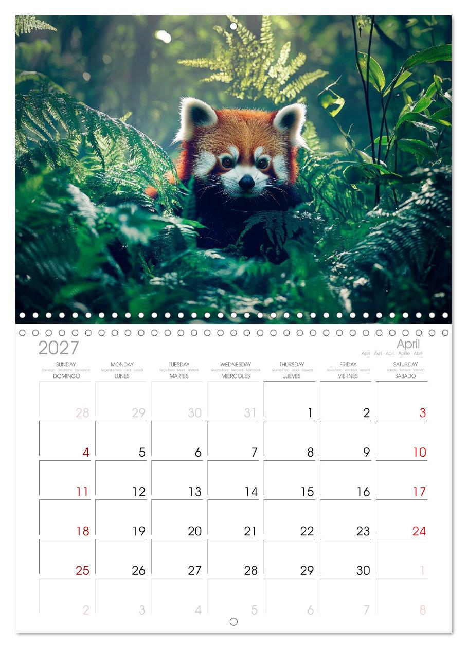 Rote Pandas - Himalayas sanfte Bewohner