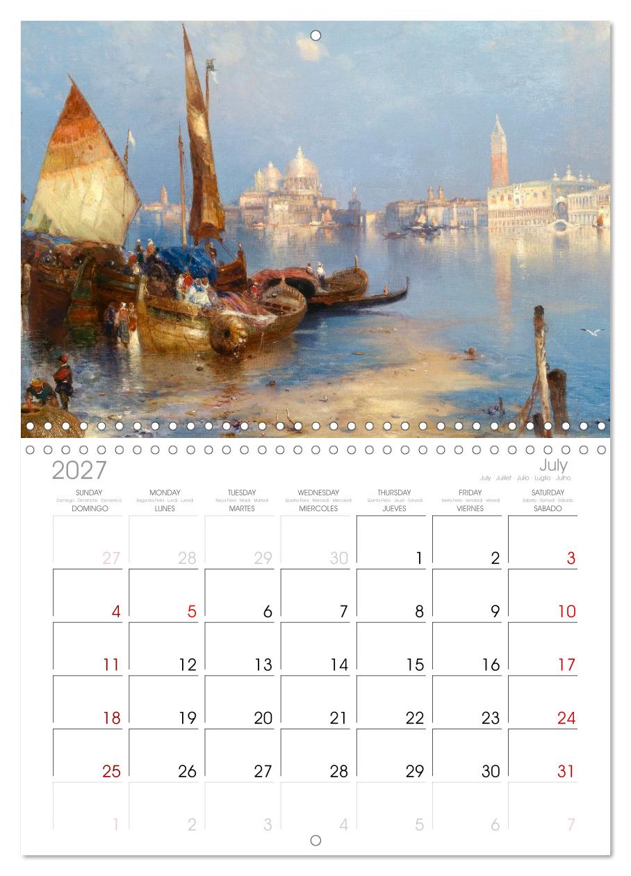 Venedig - Gemälde aus drei Jahrhunderten. Kunstkalender