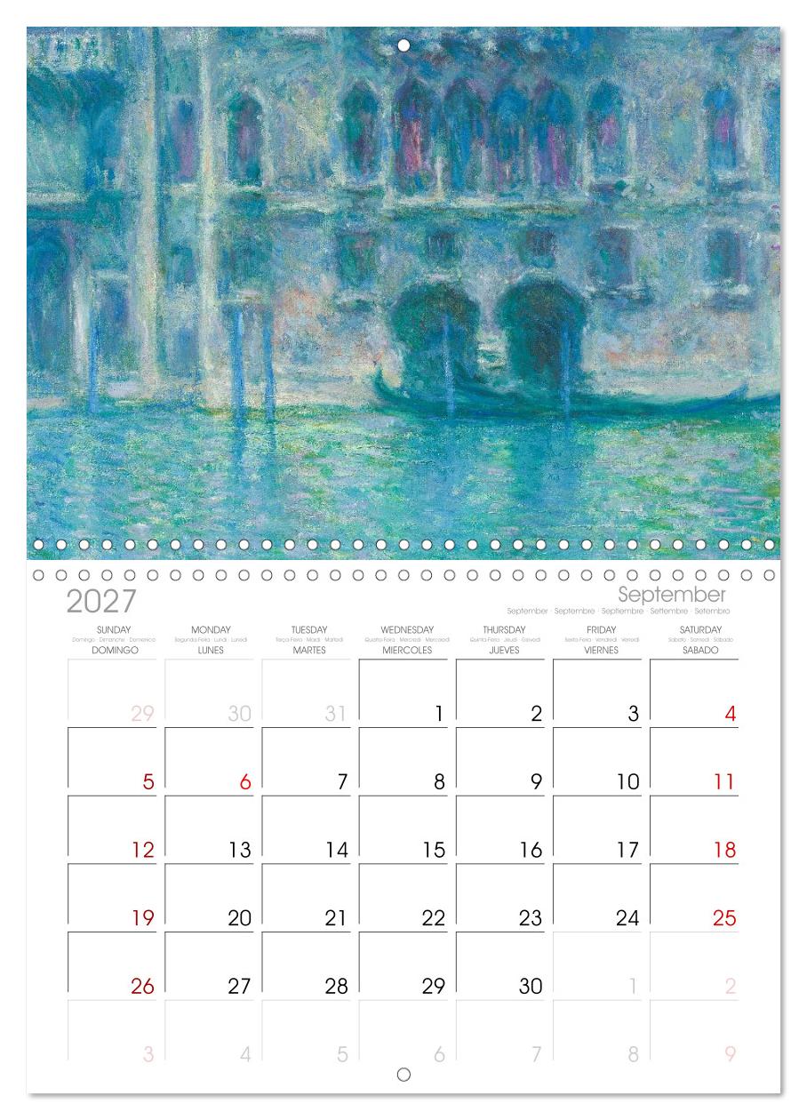 Venedig - Gemälde aus drei Jahrhunderten. Kunstkalender