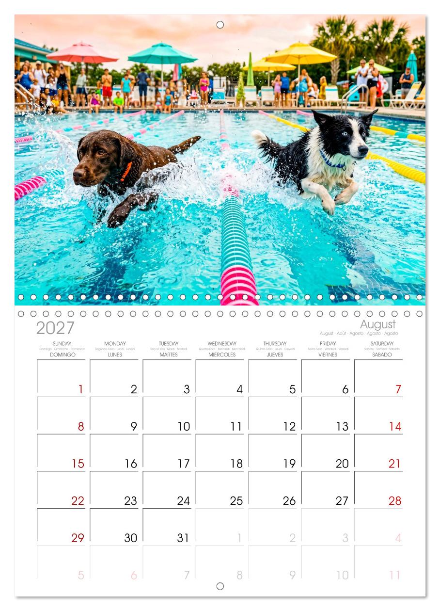 Hunde am Pool - Sommer, Spaß und nasse Pfoten
