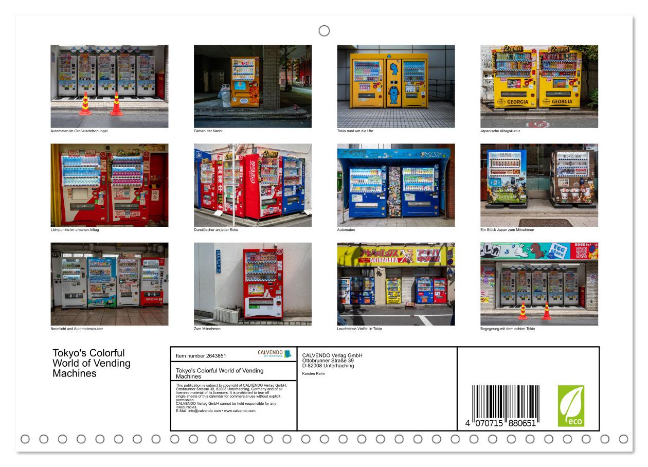 Tokios bunte Automatenwelt