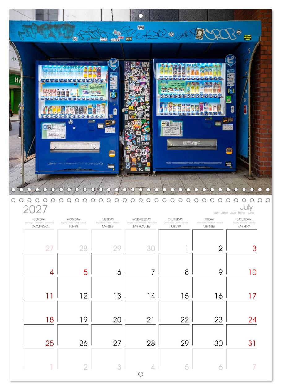 Tokios bunte Automatenwelt