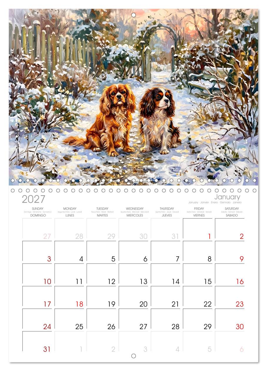 Cavalier King Charles Spaniel - Lieblingshund der Belle Époque