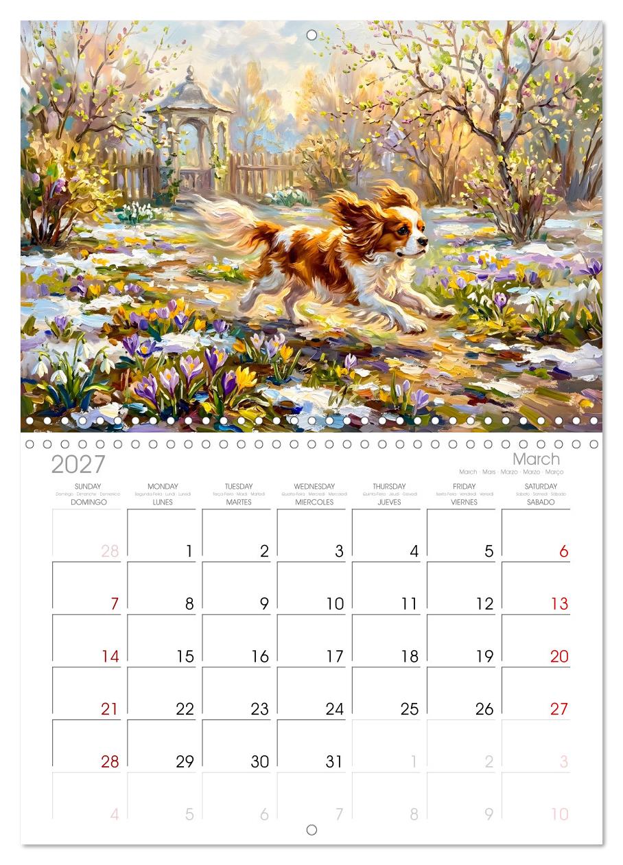 Cavalier King Charles Spaniel - Lieblingshund der Belle Époque