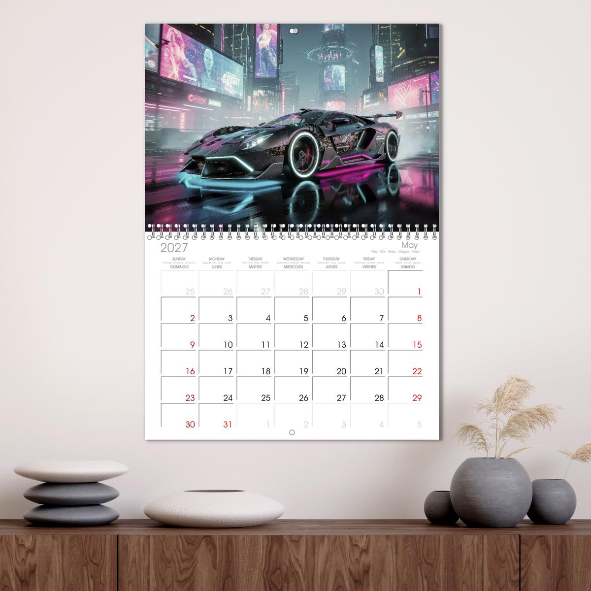 Cyberpunk-Supersportwagen
