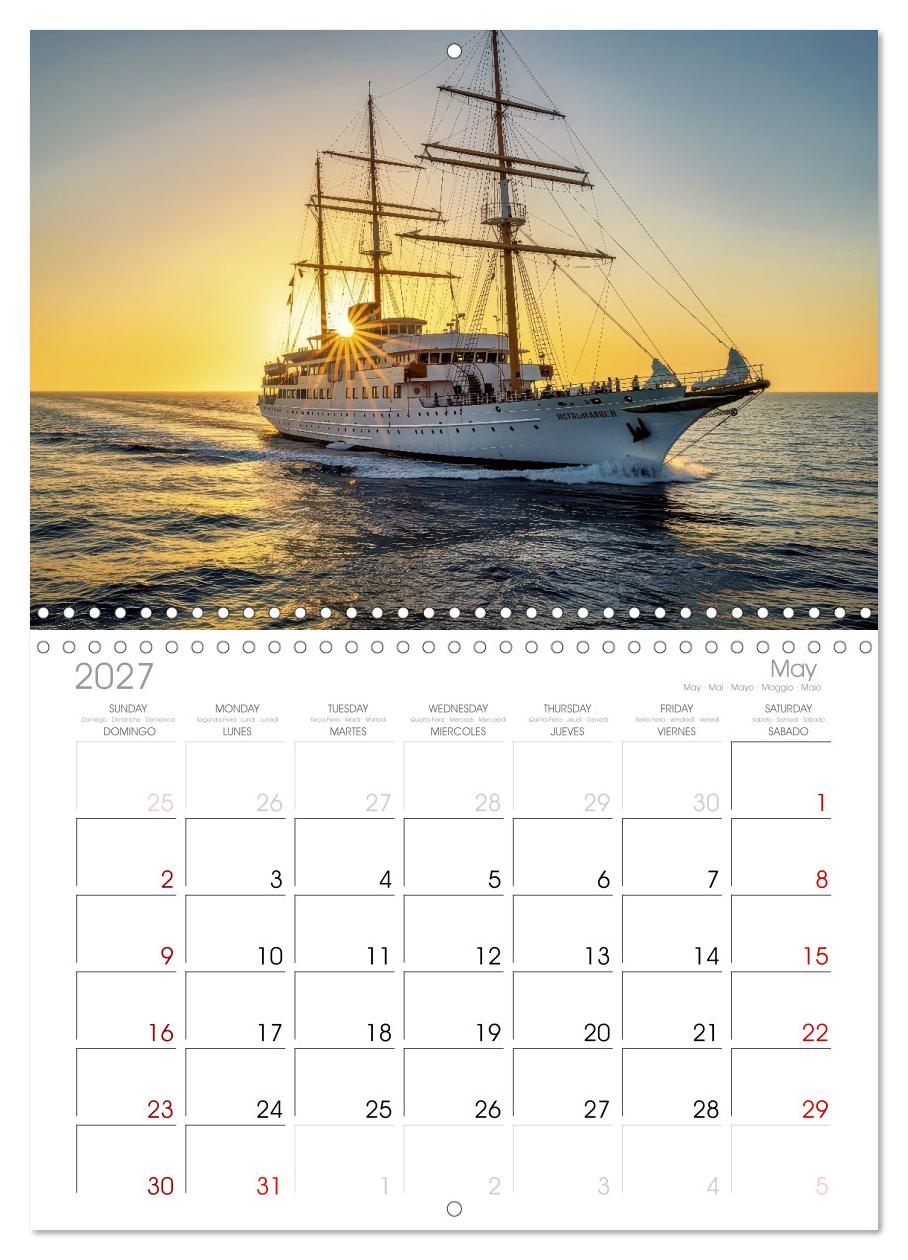 Angelehnt an Segelkreuzfahrtschiffe