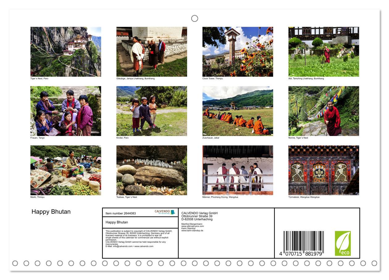 Glückliches Bhutan