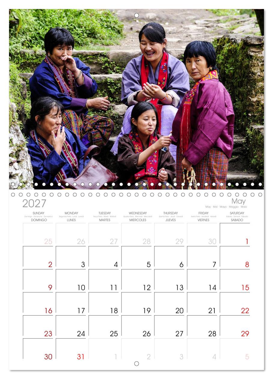 Glückliches Bhutan