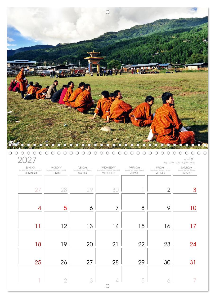 Glückliches Bhutan