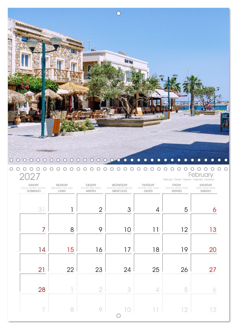 Griechische Insel Kos. Sommerstimmung in den Farben der Ägäis