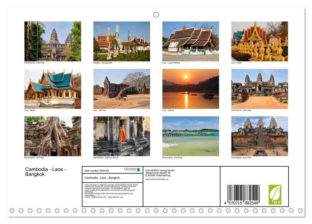 Kambodscha - Laos - Bangkok