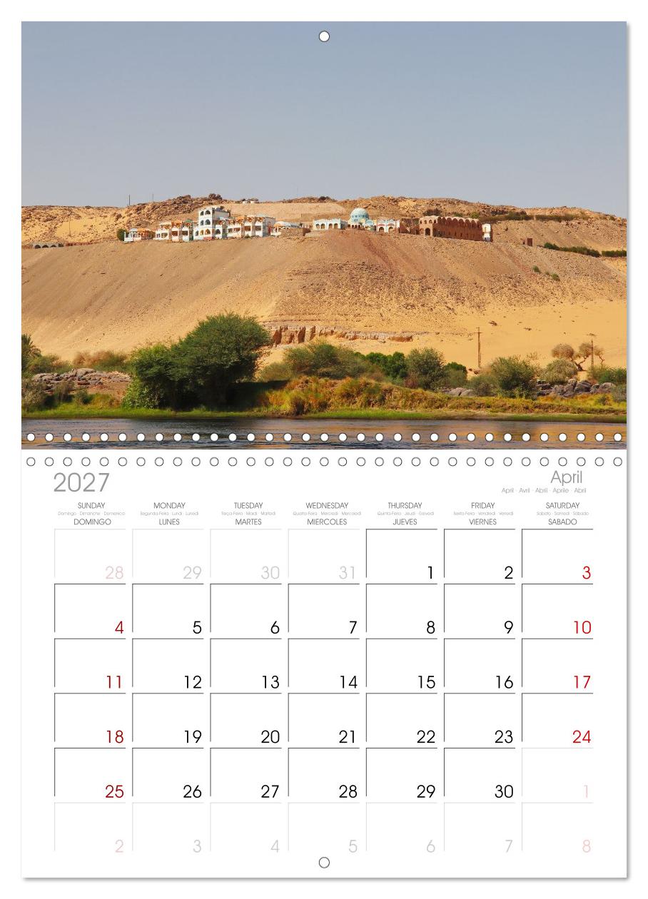 Ägypten - Landschaften entlang des Nils